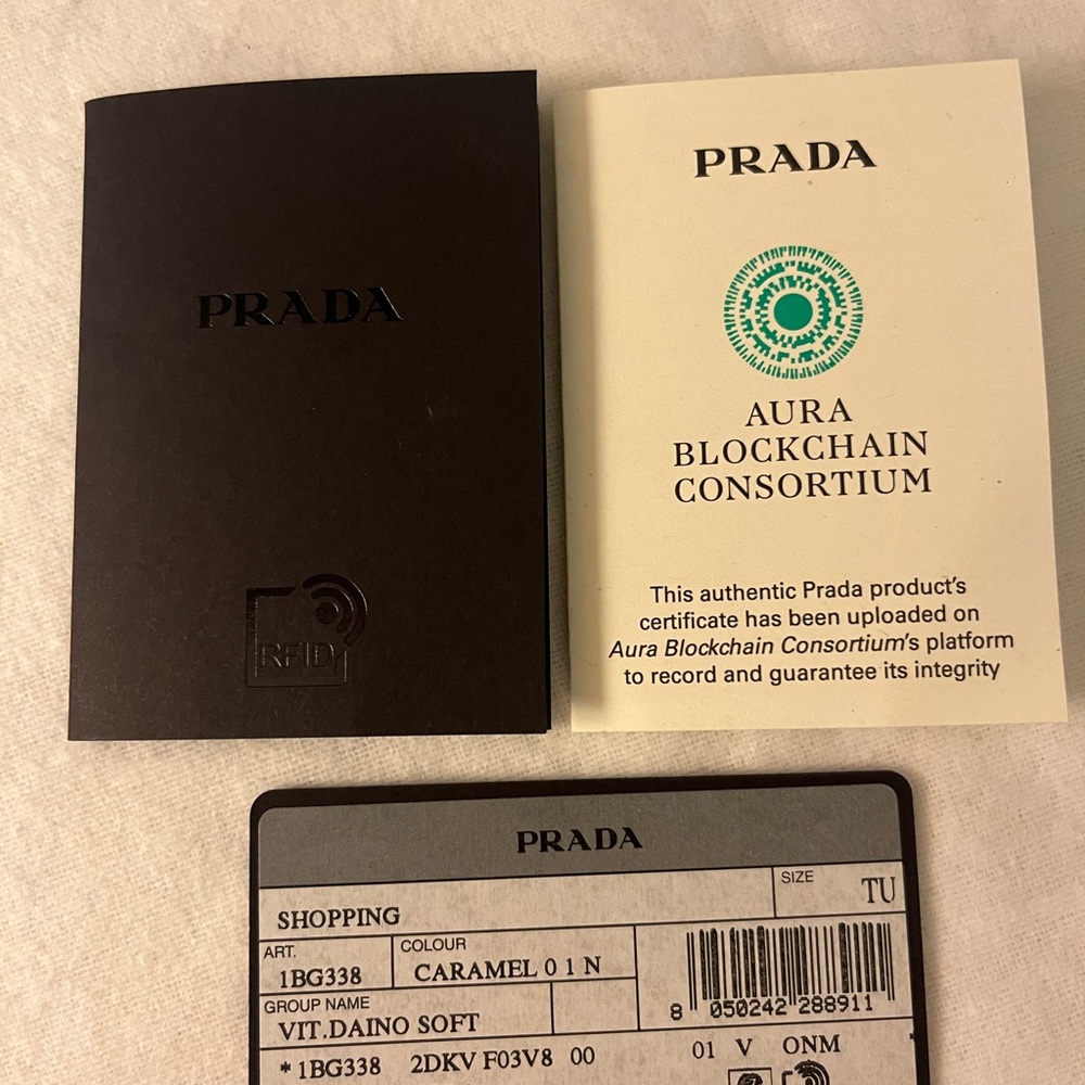 Prada Vitello Daino Tote Bag - Picture 10 of 11